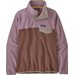 Bluza polarowa damska Lightweight Synchilla Snap-T Fleece Patagonia - Dulse Mauve