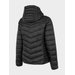 Kurtka puchowa damska H4Z22 KUDP003 4F - czarna