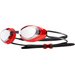 Okulary pływackie Blackhawk Mirrored Racing TYR - silver/red/black