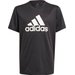 Koszulka juniorska Designed To Move Big Logo Tee Adidas - czarny