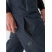 Spodnie narciarskie męskie na szelkach TFTRM0775 4F - głęboka czerń