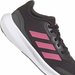 Buty do biegania RunFalcon 3 Sport Running Lace Jr Adidas - czarne