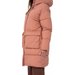 Kurtka puchowa damska 4FAW23TDJAF236 4F - łososiowy