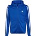 Bluza juniorska Designed 2 Move 3-Stripes Hoodie Adidas - niebieska