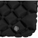 Materac turystyczny dwuosobowy Nylon Outtec - czarna