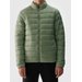 Kurtka puchowa męska TDJAM483 4F - khaki