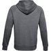 Bluza męska Rival Fleece Full Zip Hoodie Under Armour - szary melanż