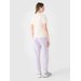 Spodnie dresowe damskie TTROF1013 4F - jasny fiolet