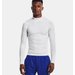 Longsleeve męski HeatGear Armour Comp Mock Under Armour - biały