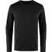 Longsleeve termoaktywny męski Abisko Wool Fjallraven - black