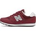 Buty YC373 Jr New Balance - bordowy