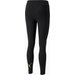 Legginsy damskie ESS+ Metallic Black Puma - czarne/złote