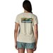 Koszulka damska Cap Cool Daily Shirt Patagonia - Dyno White