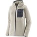 Polar damski R1 Air Full-Zip Hoody Patagonia - birch white Polar damski R1 Air Full-Zip Hoody Patagonia - birch white