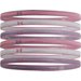 Opaski do włosów Mini Headbands 6szt. Under Armour - Pink Elixir/Violet Gray