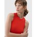 Bezrękawnik damski TSLEF119 4F - czerwony