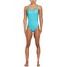Strój kąpielowy damski Cutout One Piece Nike Swim - Blue