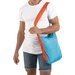 Torba Shopper Eco Bag Small 10L Ticket To The Moon - aqua/orange
