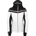 Kurtka narciarska damska Flurry Jacket Dare2B - Black/Blanc de blanc