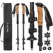 Kije trekkingowe Alu 3 sections, cork handle Outtec