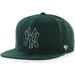 Czapka z daszkiem MLB New York Yankees Logo 47 Brand - dark green