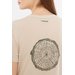 Koszulka damska Rune Bamboo Lady Viking - beżowy