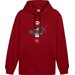 Bluza męska Power Graphic Hoodie FL Puma - Intense Red