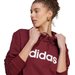 Bluza damska Essentials Linear Adidas - bordowy