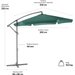 Parasol ogrodowy Classic 300cm Outtec WYPRZEDAŻ - zielony