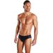 Slipy pływackie męskie Placement 7cm Brief Speedo - czarne 1
