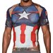 Koszulka Men's Alter Ego Compression SS Suit Under Armour - Captain America
