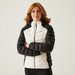 Kurtka puchowa damska Women'S Hooded Dalent Regatta - black/blanc de blanc