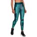 Legginsy Armour Printed Under Armour - ciemny seledynowy
