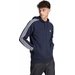 Bluza męska Essentials French Terry 3-Stripes Full-Zip Hoodie Adidas