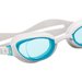 Okulary pływackie Speedo Aquapure Female IQFit - biało-niebieskie