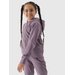 Bluza dziewczęca 4FJWMM00TSWSF1315 4F - fiolet