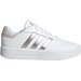 Buty Court Platform Wm's Adidas - Cloud White/Champagne Met