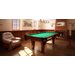 Stół bilardowy z płytą kamienną Exclusive 9 FT - brązowo-zielony