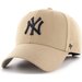 Czapka z daszkiem MLB New York Yankees '47 MVP 47 Brand - kremowa