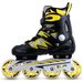 Rolki regulowane Lightning Xride - żółte/czarne