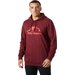 Bluza męska Nord Graphic Pull Over Hoodie Helly Hansen - mars red