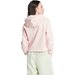 Bluza damska Essentials 3-Stripes French Terry Crop Hoodie Adidas - Sandy Pink