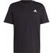 Koszulka męska Essentials Single Jersey Embroidered Small Logo Adidas - czarna