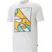 Koszulka męska Graphics Court Tee Puma - white