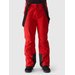 Spodnie narciarskie męskie na szelkach TFTRM0756 4F - czerwony