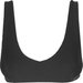 Góra od stroju kąpielowego, bikini 4FWSS24UBKTF048 4F - głęboka czerń