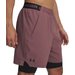 Spodenki męskie Vanish Woven 2w1 Under Armour - Maroon Mist/Black