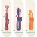 Skarpety Saber Crew Box Set 3 pary Stance