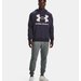 Bluza męska Rival Fleece Big Logo Hoodie Under Armour - granatowy/fioletowy