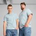 Koszulka męska ESS+ 2 Col Small Logo Tee Puma - Frosted Dew